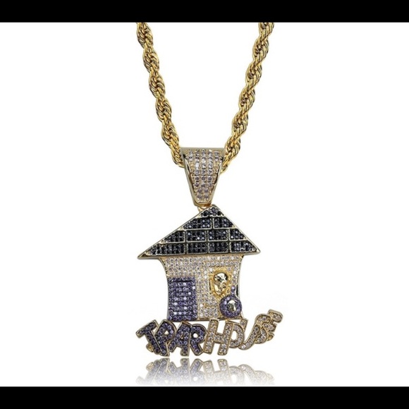 Iced out trap house chain